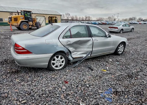 2002 Mercedes-Benz S 500 z USA, uszkodzony, nr VIN WDBNG75J12A301125